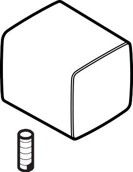 Hansgrohe Griff Absperr- und Umstellventil chrom, 95356000