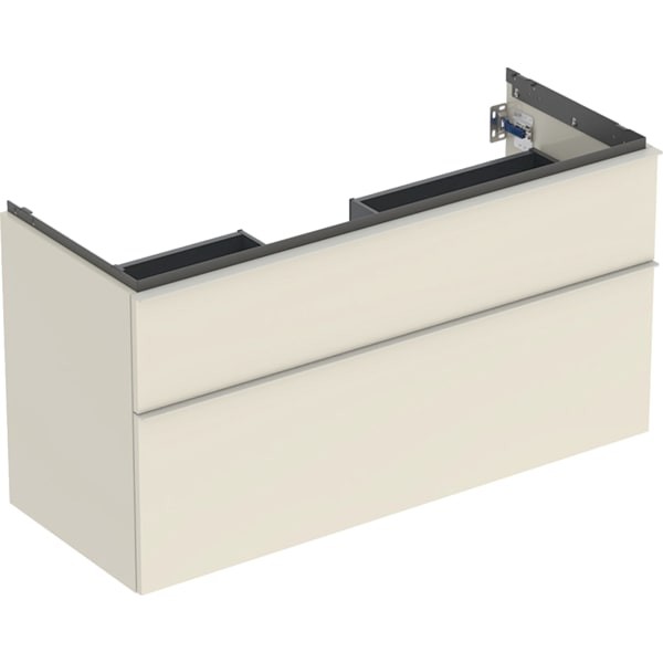 Geberit iCon Unterschrank für Waschtisch, 2 Schubladen