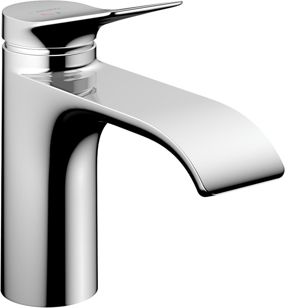 Hansgrohe Waschtischmischer 80 CoolStart Vivenis Zugstangen-Ablaufgarnitur chrom, 75014000