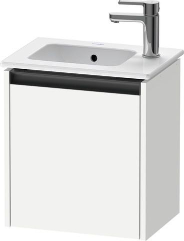 Duravit Ketho.2 Waschtischunterbau wandhängend Weiß Matt 410x292x440 mm - K25060R18180000