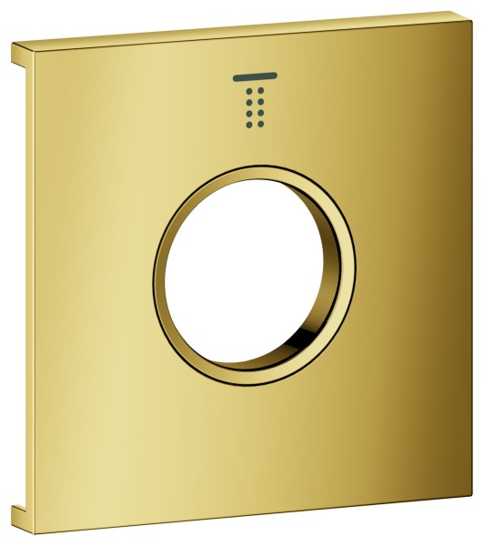 GROHE Metallplatte Grohtherm Aqua Tiles 106888, Symbol: Kopfbrause 2 cool sunrise, 106888GL00