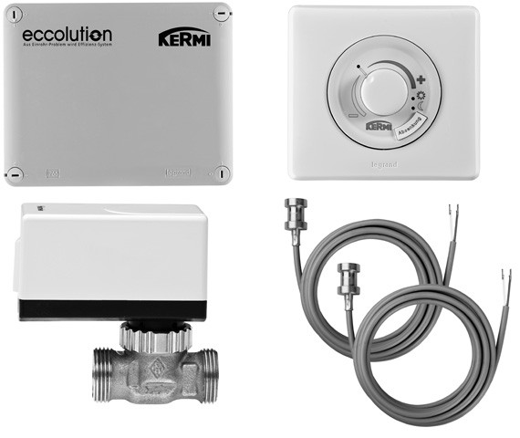 Kermi eccolution Basisset ECCO Ventil mit PLC, ZE00750001