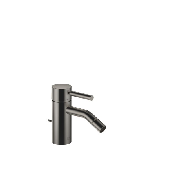 Dornbracht Bidet-Armatur mit Ablaufgarnitur META 33600660 Dark Platinum gebürstet, 33600660-99