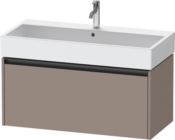 Duravit Ketho.2 Waschtischunterbau wandhängend Basalt Matt 984x460x440 mm - K25078043430000