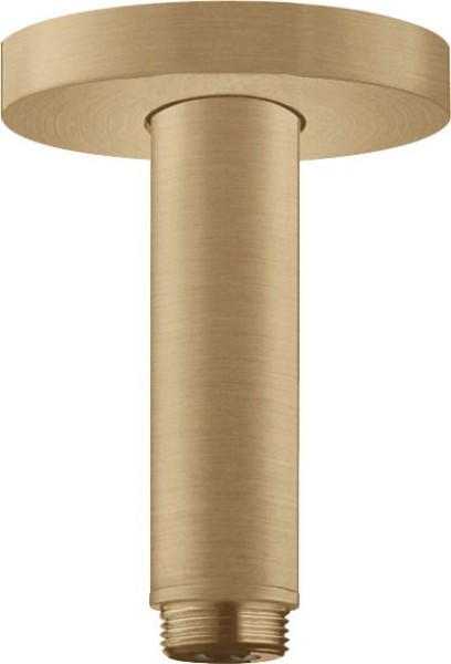 Hansgrohe Decken-Anschlussstück S DN15 100mm Brushed Bronze, 27393140