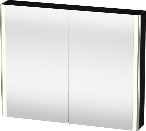 Duravit XSquare Spiegelschrank Eiche Schwarz 1000x155x800 mm - XS7113016160000