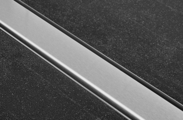 ESS Easy Drain Compact FF Zero 120 cm, 50 mm Sperrwasserh., einteiliges Rost, EDCOMFFZ 1200-50
