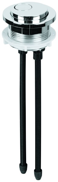 GROHE 2-Mengen Druckknopf 49526 für Keramik-Spülkasten chrom, 49526000