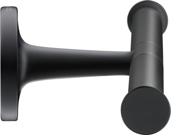 Duravit Starck T Papierrollenhalter Schwarz Matt 255x76x50 mm - 0099384600