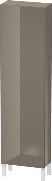Duravit L-Cube Hochschrank Flanell Grau Hochglanz 500x243x1760 mm - LC1171L8989