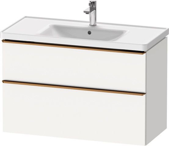 Duravit D-Neo Waschtischunterbau wandhängend Weiß Matt 984x452x625 mm - DE4356004180000
