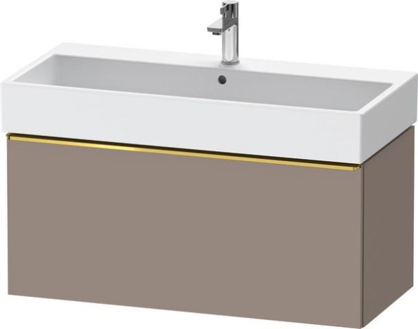 Duravit D-Neo Waschtischunterbau wandhängend Basalt Matt 984x442x440 mm - DE4274034430000