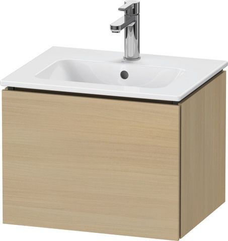 Duravit L-Cube Waschtischunterbau wandhängend Mediterrane Eiche Matt 520x421x400 mm - LC611807171