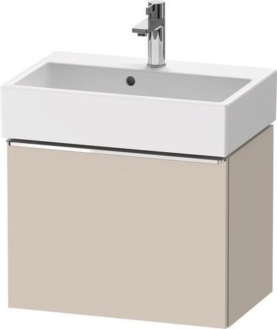 Duravit D-Neo Waschtischunterbau wandhängend Taupe Matt 584x372x440 mm - DE4229010910000