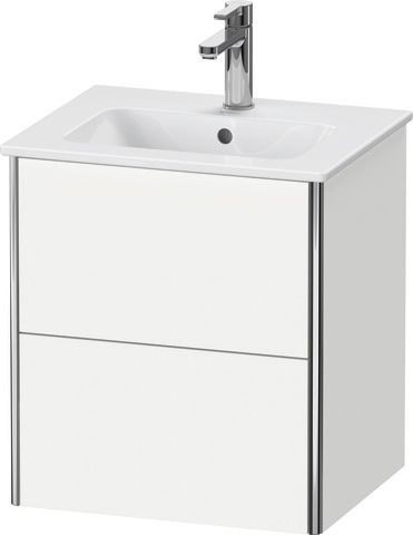 Duravit XSquare Waschtischunterbau wandhängend Weiß Supermatt 510x418x560 mm - XS430608484