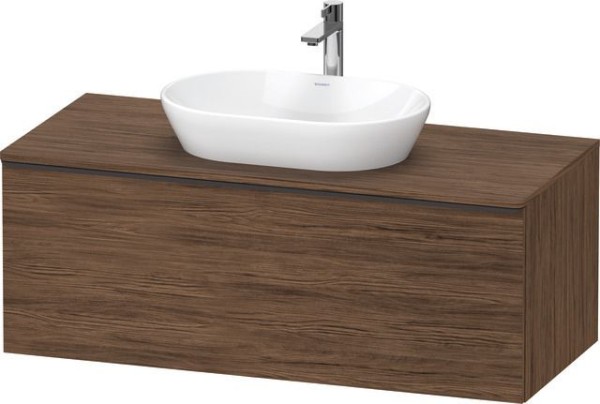 Duravit D-Neo Konsolenwaschtischunterbau wandhängend Nussbaum dunkel Matt 1200x550x459 mm - DE49490B