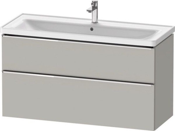 Duravit D-Neo Waschtischunterbau wandhängend Betongrau Matt 1184x452x625 mm - DE4391010070000