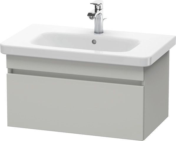 Duravit DuraStyle Waschtischunterbau wandhängend Betongrau Matt 730x448x398 mm - DS638100707
