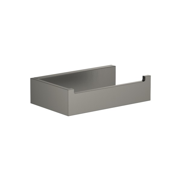 Dornbracht Papierrollenhalter ohne Deckel SERIENSPEZIFISCH 83500780 Dark Platinum gebürstet