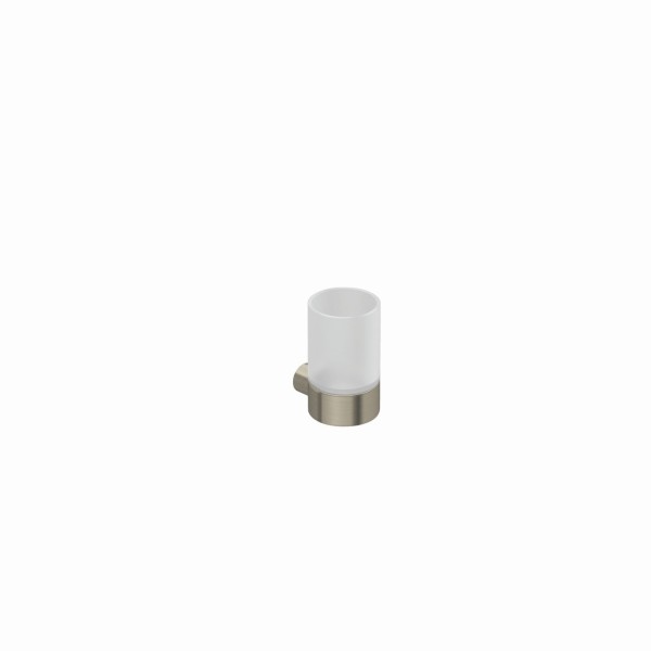 Kludi VELA R Glashalter Stainless Brushed Nickel PVD, 58975N5