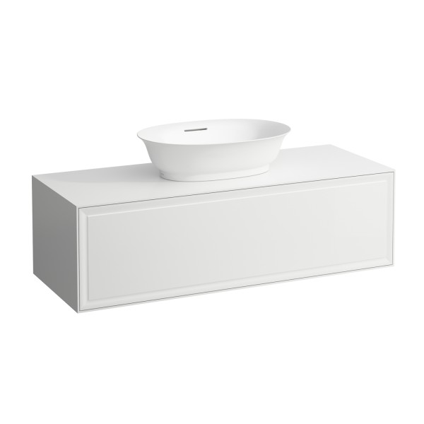 LAUFEN Waschtischunterschrank THE NEW CLASSIC f.WT H812852/3 1175x455 Ausschn. mi weiss glänzend, H4
