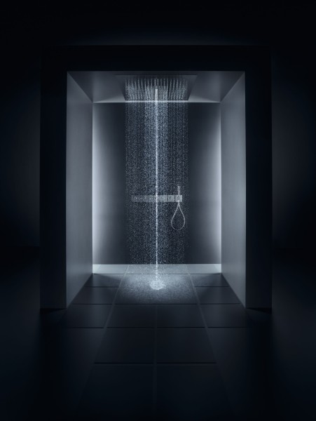 Hansgrohe Kopfbrause Axor Starck ShowerHeaven 970x970mm edelstahl ohne Licht, 10621800