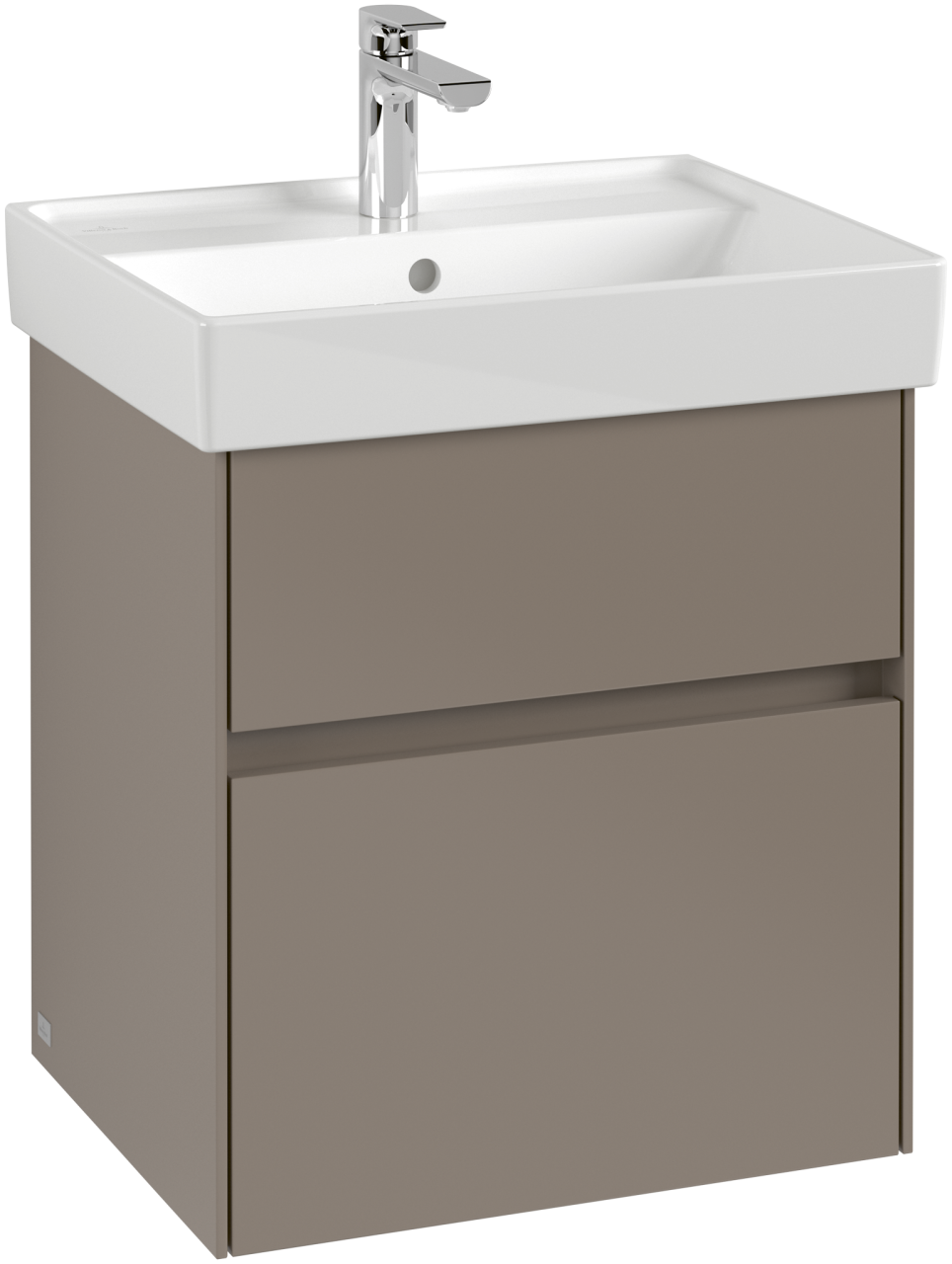 Villeroy & Boch Waschtischunterschrank Collaro 510x546x414mm 2 Ausz. Waschbecken mittig Marine Blu C00700VQ