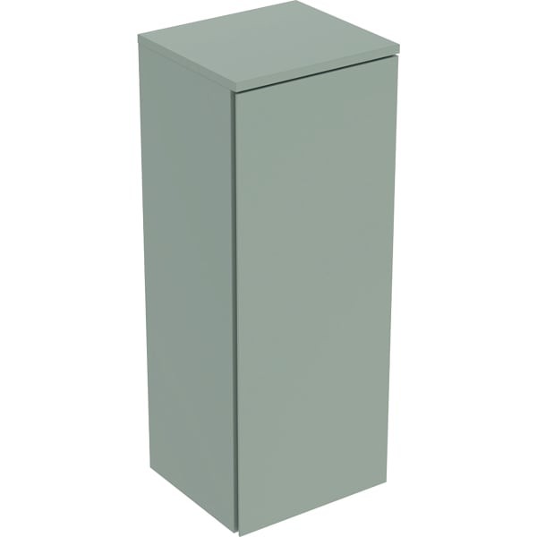 Geberit Renova Plan Mittelhochschrank mit einer Tür: 33x85x29.7cm, salbeigrün / lackiert, 504044IK1