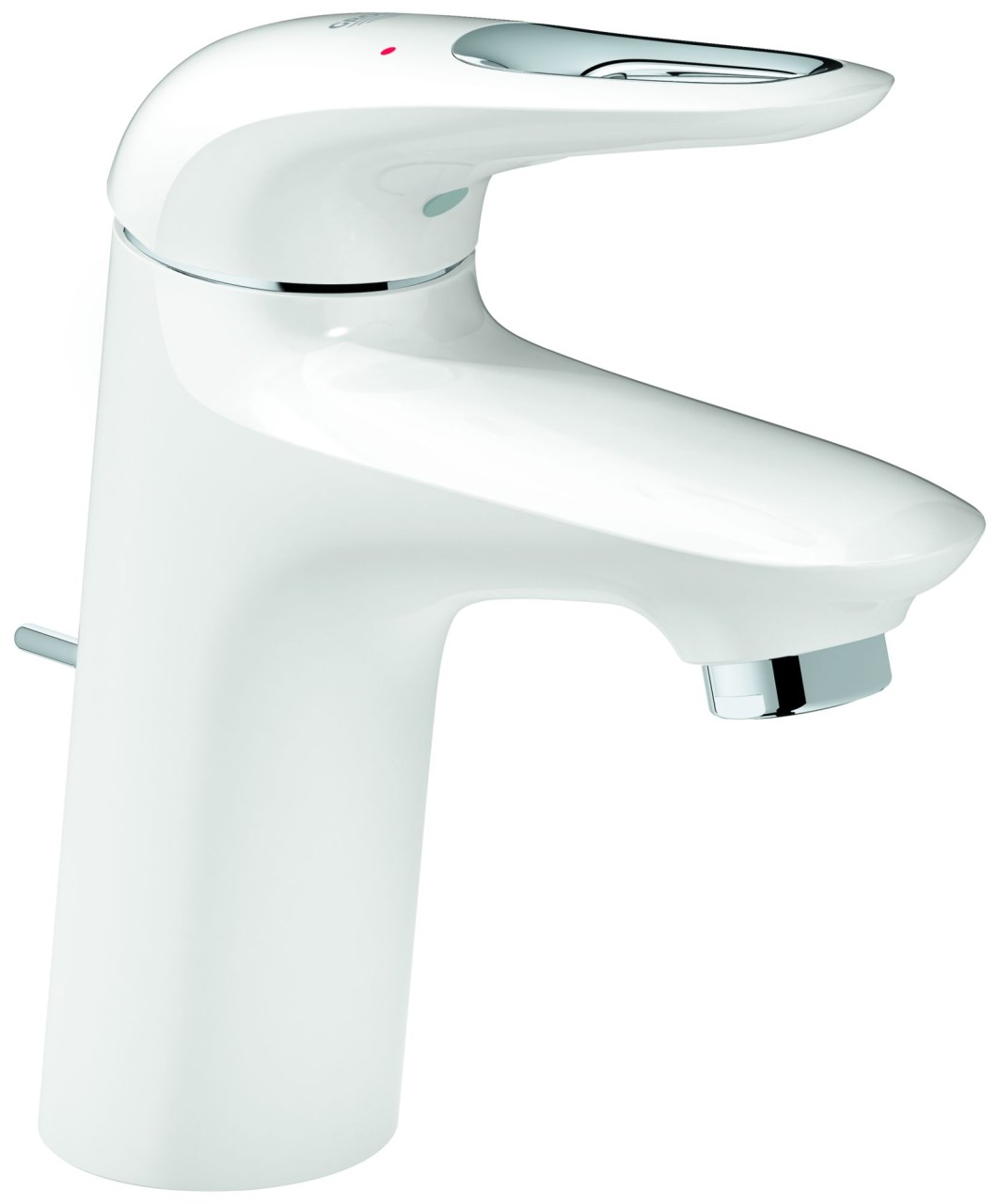 GROHE EH-WT-Batt. Eurostyle 23374 S-Size Mittelstellung kalt moon white/chrom, 23374LS3 23374LS3