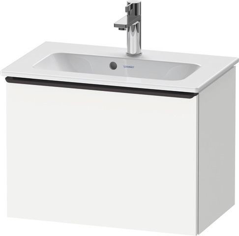 Duravit D-Neo Waschtischunterbau wandhängend Weiß Matt 610x372x440 mm - DE42680BD180000