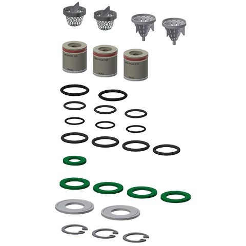 KWC Aquarotter Montageset, Siebe, O-Ringe, Dichtungen, Rückflussverh., 2000104777, 2000104777