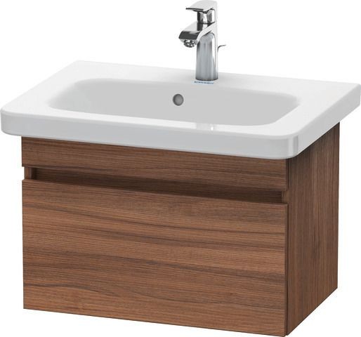 Duravit DuraStyle Waschtischunterbau wandhängend Nussbaum Matt 580x368x398 mm - DS637907979