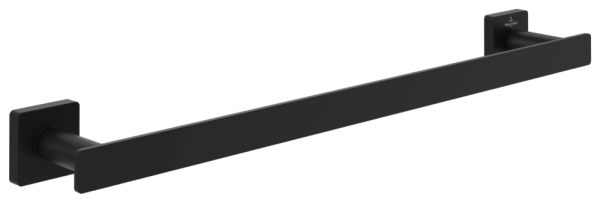 Villeroy & Boch Handtuchhalter Elements - Striking 495x75x45mm Matt Black