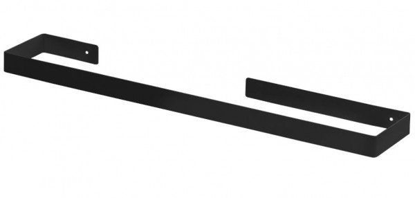 Neuesbad Serie 10 Black Wandmontage Handtuchhalter 600mm, schwarz matt, Material Edelstahl