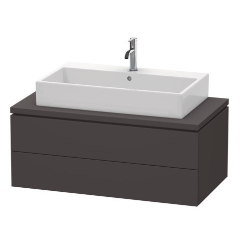 Duravit L-Cube Konsolenwaschtischunterbau wandhängend Graphit Supermatt 1020x547x400 mm - LC58190808