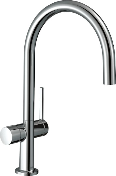 Hansgrohe Spültischmischer 220 Talis M54 Geräteabsperrventil 1jet chrom, 72805000