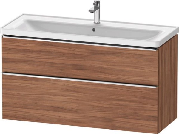 Duravit D-Neo Waschtischunterbau wandhängend Nussbaum Matt 1184x452x625 mm - DE4391010790000