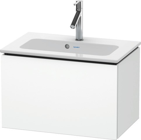 Duravit L-Cube Waschtischunterbau wandhängend Weiß Matt 620x391x400 mm - LC615601818