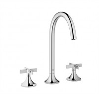 Dornbracht Dornbracht Dreilocharmatur mit Ablaufgarnitur VAIA 20713809 Dark Brass matt, 20713809-16