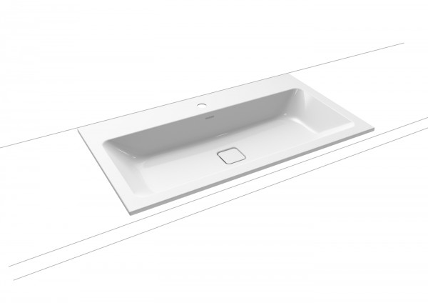 Kaldewei Einbauwaschtisch CONO Mod.3081, 900 x 500, sm100,PEFF,AD,m. 3HL,oÜL