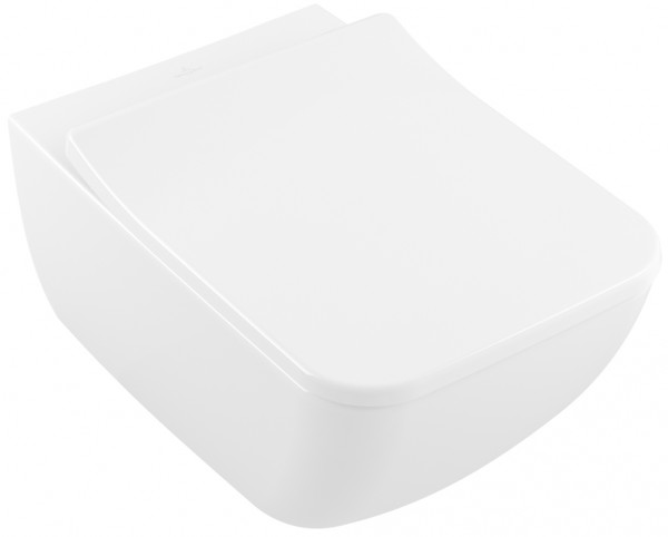 Villeroy & Boch Tiefspül-WC spülrandlos Venticello 4611 375x 560mm DirectFlush wandh Stone White Ce