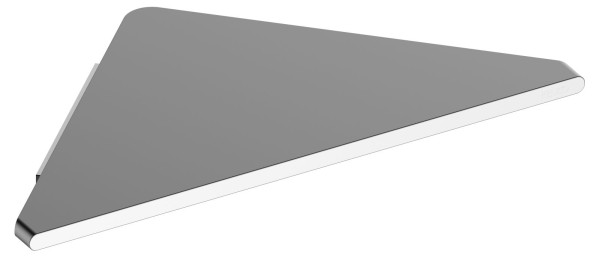 Keuco Eckduschablage Edition 400 11557, Aluminium silber-eloxiert, 11557170000