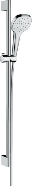 Hansgrohe Brausenset Croma Select E 1jet/Unica 900mm weiss/chrom, 26594400