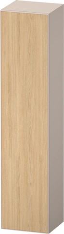 Duravit Zencha Hochschrank Natur Eiche & Taupe Matt & Supermatt 400x360x1760 mm - ZE1352L30830000