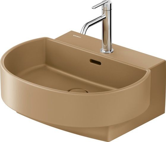 Duravit Balcoon Waschtisch 550x480, mit Überlauf, mit Hahnloch,