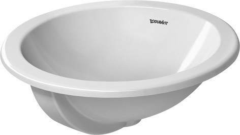 Duravit Architec Einbauwaschtisch Weiß Hochglanz 470 mm - 0468470000