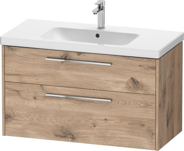 Duravit D-Code Waschtischunterschrank wandhängend Schubk. 2,