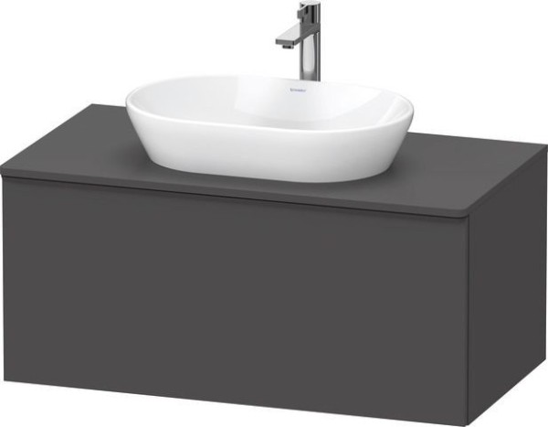 Duravit D-Neo Konsolenwaschtischunterbau wandhängend Graphit Matt 1000x550x459 mm - DE49480BD490000