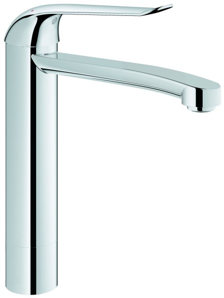 Grohe Einhebel-Waschtisch-batterie Euroeco Special 30208, mittelhoch mit 4 cm Sockel chrom