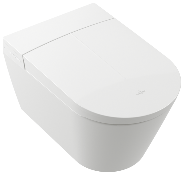 Villeroy & Boch Dusch-WC Tivo ViClean-M V22EM1 609x 400x430mm Oval Weiss Alpin CeramicPlus